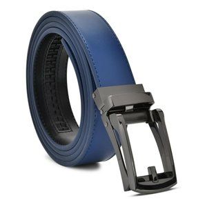 Belts For Men Ratchet Men's Leather Belt 2 pack